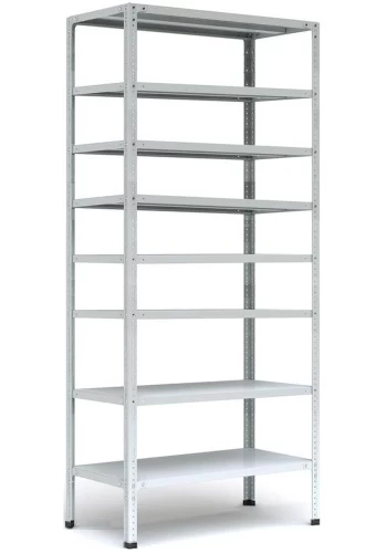 Стеллаж металлический Титан МС-750 2300x700x400/8